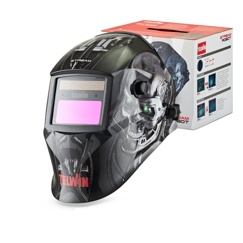 STREAM ROBOT MMA/MIG-MAG/TIG HELMET | Telwin