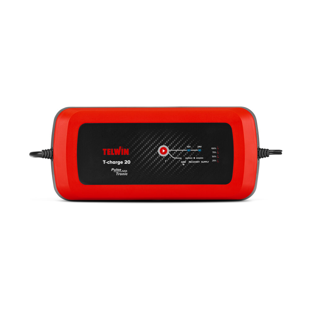 Chargeur de batterie de bureau - T-CHARGE 20 EVO - TELWIN - portable / gel  / AGM