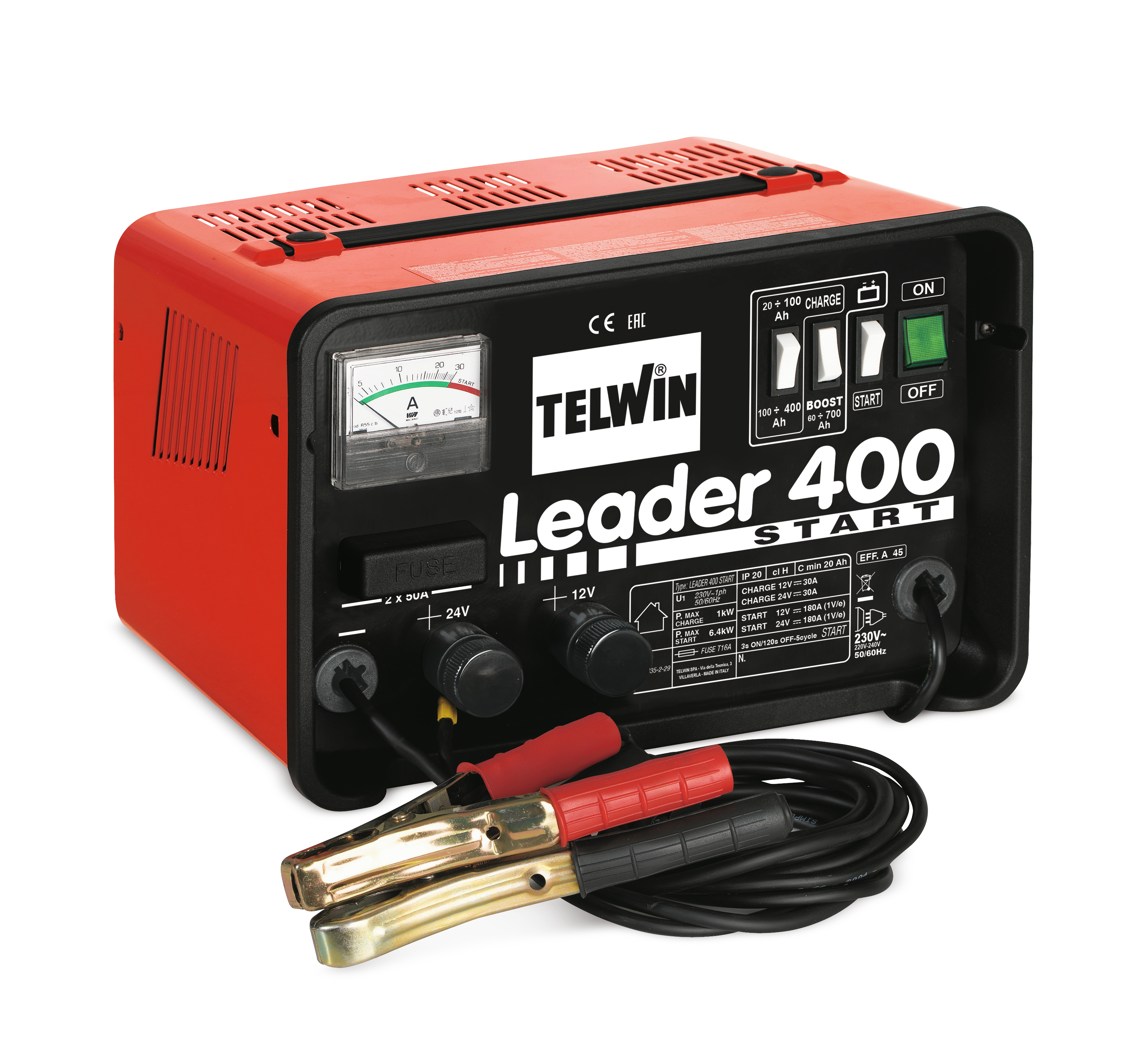 Ficha Técnica Telwin Start Plus 6824 - Arrancador de batería en Oferta