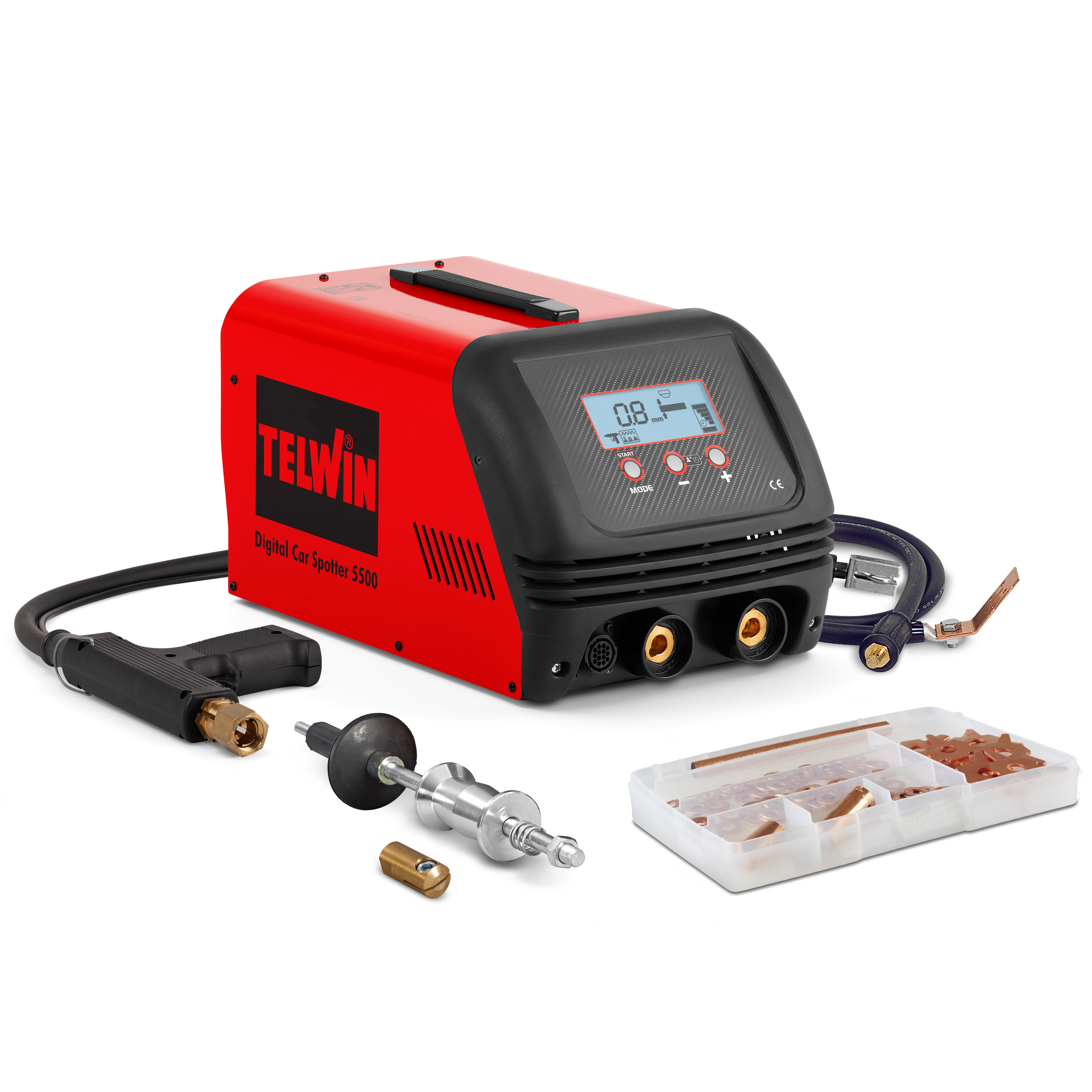 Electronic Spot Welder Telwin digital car spotter 5500 230